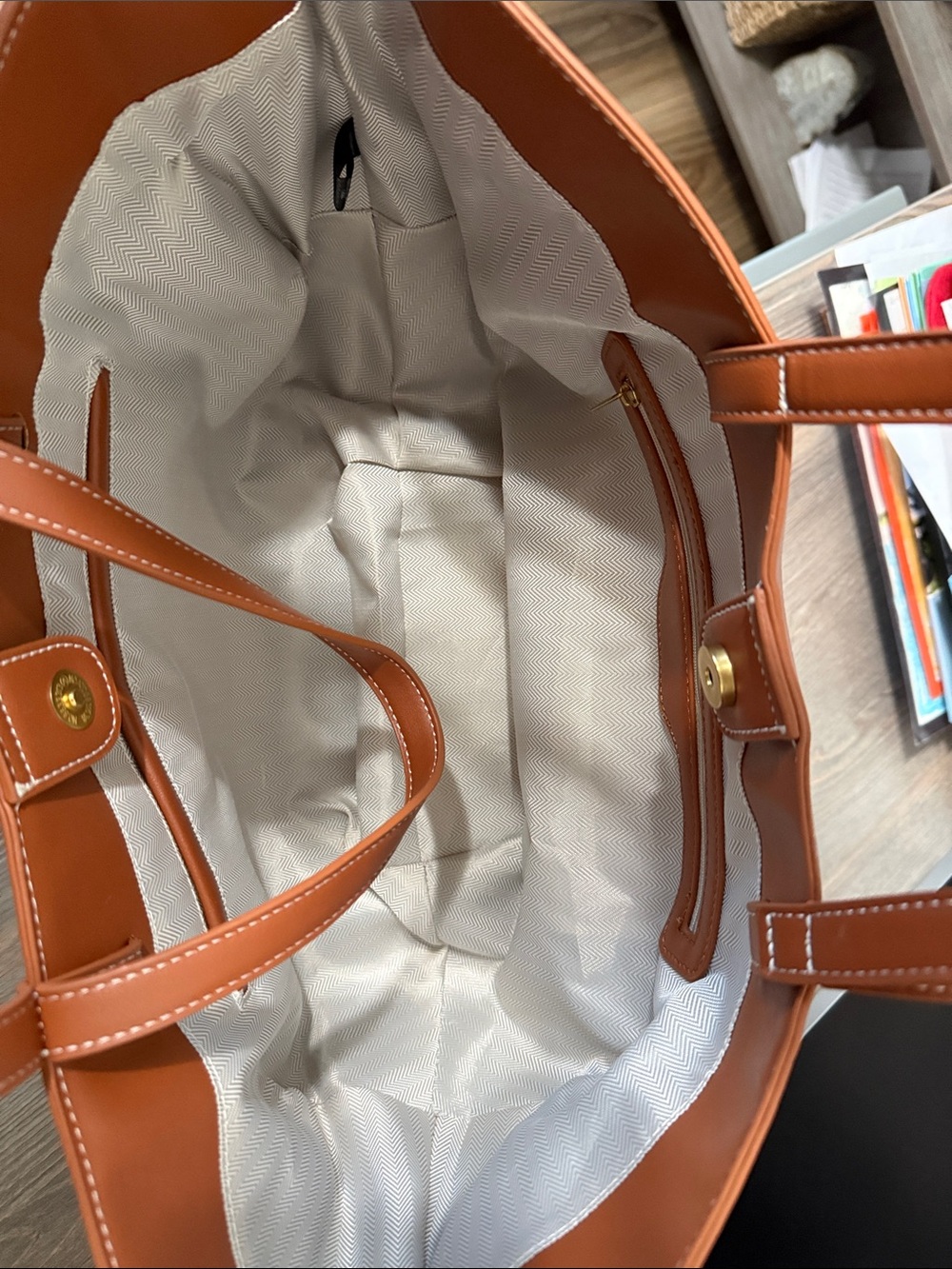 Anthropologie - AOTA CANDY CANVAS TOTE BAG - Picture 5 of 5